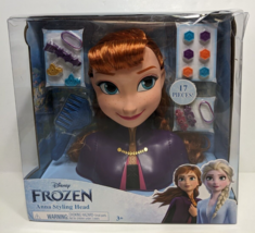 Disney Frozen Anna Styling Head 17 Pieces - Outer Box Wear Else New - £20.56 GBP