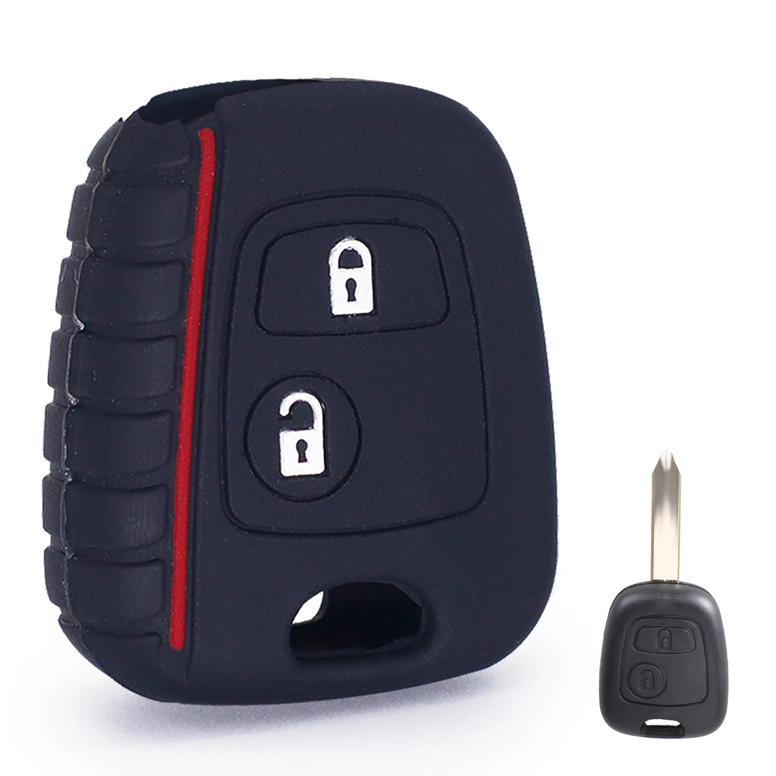 Silicone Key Cover Shell Case for Peugeot, Citroen, Toyota, Audi, Renault, For - £10.81 GBP