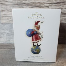 Hallmark Keepsake Ornament Peace on Earth A Santa Claus Christmas 2008 NOS - £10.11 GBP