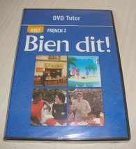 Bien Dit! French 2 Dvd Tutor By Rinehart And Winston Holt Brand New And Sealed - £77.66 GBP