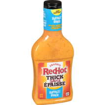 2 Bottles Frank&#39;s REDHOT Thick Buffalo N&#39; Ranch Sauce 354 ml/ each Free ... - $28.06
