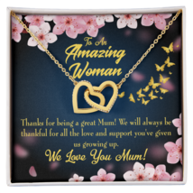 To Mom Thanks For Being a Great Mom Inseparable Necklace - £45.51 GBP+