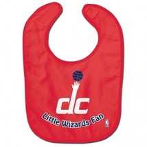 NBA Washington Wizards Baby Infant ALL PRO BIB Little Fan Color Red - $15.95