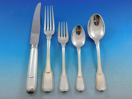 Joubert by Christofle Sterling Silver Flatware Service Set 66 pcs Dinner in Box - £9,427.46 GBP