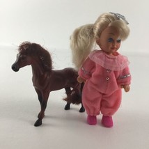 Kid Kore Mini Fashion Doll Figure Model Horse Pony Vintage 1995 Toy Kelly Size - £15.46 GBP