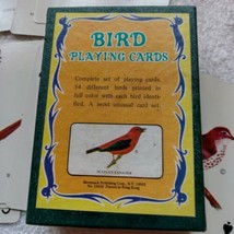 Merrimack Publishing Corp, NY, Hong Kong, bird playing cards, 54 cards - £15.73 GBP