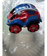 Marvel SPIDERMAN DUNE BUGGY.Pullback &amp; Go Vehicle Car Jeep.FLIPS.Hasbro 4” - £4.65 GBP