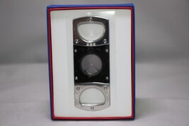 Elie Bleu Cigar Cutter Matte Black / Satin Stainless Steel  EBC1000 New image 11