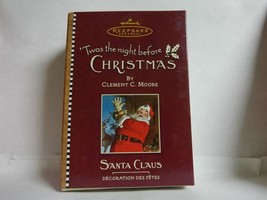 Hallmark Ornament 2001 - Twas the Night Before Christmas - Santa Claus - £8.84 GBP