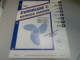 1980 Evinrude Servizio Negozio Manuale 9.9 15 HP Rcs Rlcs ECS Elcs OEM - £31.41 GBP