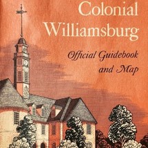 1955 Colonial Williamsburg Virginia Official Travel Guide Book PB Histor... - $29.99