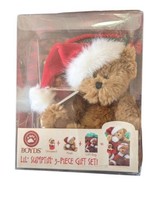 RARE Vintage Boyd&#39;s Bear Holiday Lil&#39; Sumptin&#39; Gift Set  Teddy  Bell Orn... - £11.95 GBP