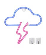 Neon Sign - Cloud Wall Decor Neon Light with Battery or USB Powered Ligh... - £11.41 GBP