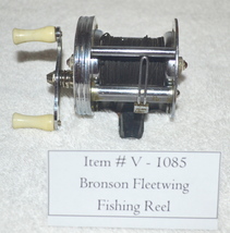 Fleetwing Fishing Reel, #V-1085, fishing reel, fishing equipment, antiques, gift - £24.23 GBP