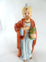 Homco Shephed Vintage Replacement holding  Lamb #5216 Christmas Nativity piece - £11.65 GBP