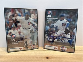 Corey Patterson &amp; Ryan Dempster Chicago Cubs Signed  Autographed Framed ... - $17.65