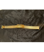 Vintage Gold Stretchy Belt With 3 x 1/2&quot; Buckle 29.5 Without Stretch 1” ... - $327.44 MXN