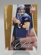 Matt Hasselback, Elite Series, 2009, Panini, Game Worn Jersey, #20, 084/299 - $10.40