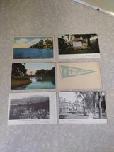 Lot of 6 OLD Fryeburg Maine POSTCARD POSTCARDS - £10.94 GBP