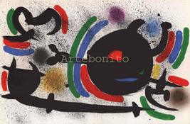 Artebonito - Joan Miro Original Lithograph V1-10d Mourlot 1970 - £55.82 GBP