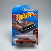 2020 Hot Wheels &#39;64 Chevy Nova Wagon #141/250 [Orange] HW Flames 3/10 - £3.71 GBP