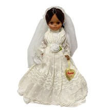 Vintage Effanbee Chipper Doll African American Bride With Tag - $31.99