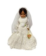 Vintage Effanbee Chipper Doll African American Bride With Tag - £25.06 GBP