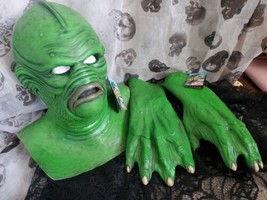 The Creature Walks Among Us Gillman mask and Hands Set. Trick Or Treat BRAND NEW - £95.42 GBP