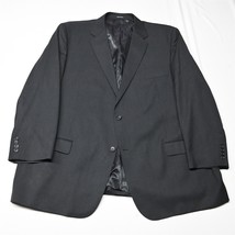 Joseph &amp; Feiss 54L Charcoal Gray 100% Wool Blazer Jacket Sport Coat - £50.28 GBP