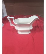 Red Cliff White Ironstone Gravy Boat, Heritage Collection, Kitchen Dinin... - £11.09 GBP