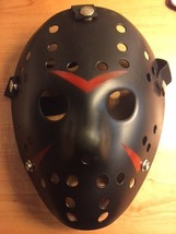 Jason Voorhees Mask - Black/Red - Dress Up - Halloween - Cosplay - Your ... - $8.90