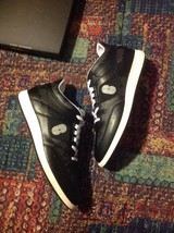 Coach Men&#39;s Black Leather &amp; Coated Canvas Mid Sneakers- 11.5D &amp; 12D - Ne... - $249.00