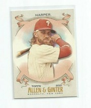 Bryce Harper (Philadelphia Phillies) 2021 Topps Allen &amp; Ginter Card #44 - £3.98 GBP
