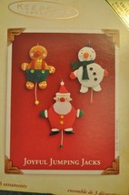 Hallmark - Joyful Jumping Jacks - 3 Miniatures - Classic Ornament - £12.15 GBP