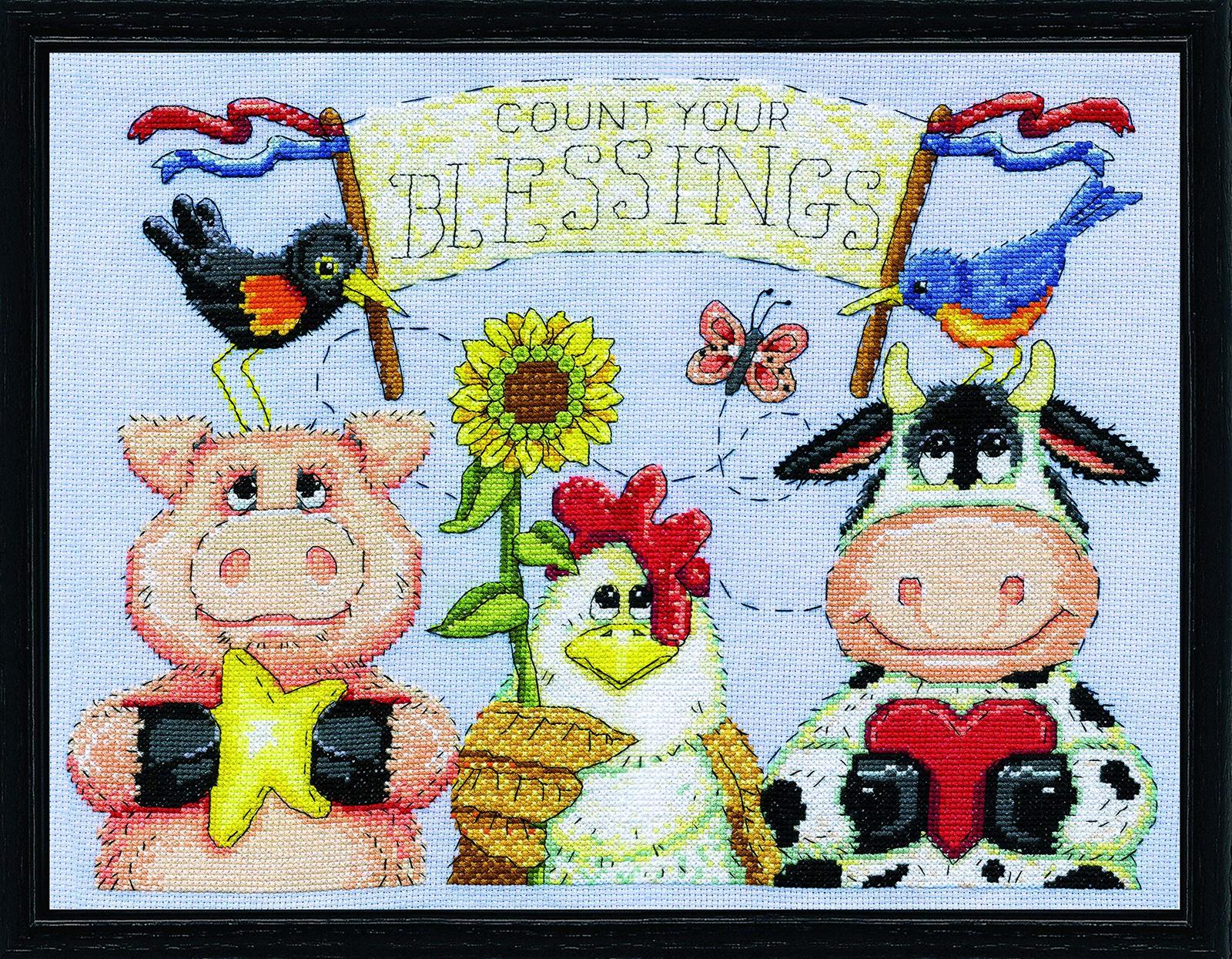Primary image for Design Works Crafts Counted Cross Stitch Kit, Various