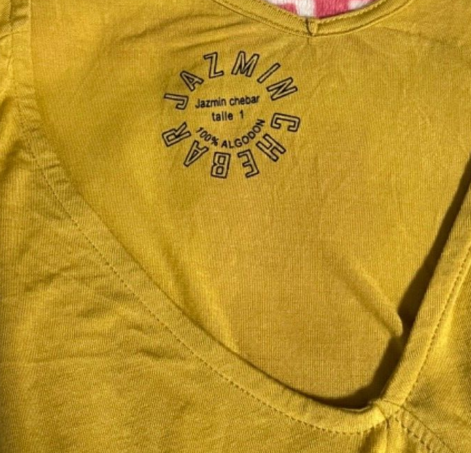 Jazmin Chebar Mustard Yellow Asymetrical One Sleeve Blouse Size 1 (US-M) NWOT Item image 6