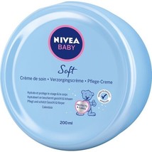 Nivea Baby Protective and nourishing baby soft cream 200ml -FREE SHIPPING - £11.13 GBP
