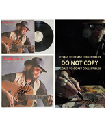 Hank Willams Jr signed Major Moves album vinyl record proof COA autographed - £310.49 GBP
