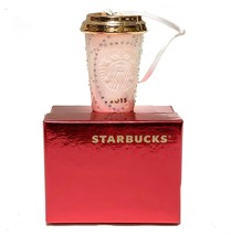 Starbucks Swarovski Limited Ceramic Crystal Ornament Coffee Cup 2015 Mermaid - £69.30 GBP