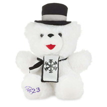 Holiday Time Snowflake Teddy Boy Christmas 2023 Child&#39;s Plush, White 9&quot; - £13.94 GBP