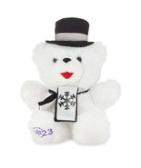 Holiday Time Snowflake Teddy Boy Christmas 2023 Child&#39;s Plush, White 9&quot; - $17.63