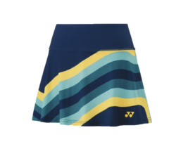 YONEX 24S/S Women&#39;s Tennis Skirt Sports Training Skirt Indigo Marine NWT... - $87.21