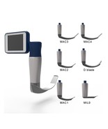 Reusable Video Laryngoscope Set Blade Handle Mac Miller Anesthesia Intub... - £1,051.91 GBP+