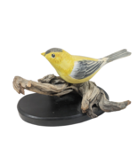 E.F. Muehlmatt Hand Carved Gold Finch Bird Signed 1969 Ernest Hand Paint... - $174.59