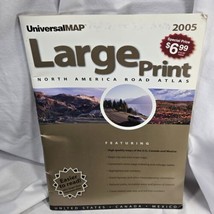 Universal Map Large Print North America Road Atlas - $23.33