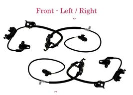 2 ABS Wheel Speed Sensor &amp; Connector Front L/R Fits Sienna 2011-2020 2.7... - $44.99
