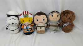 Hallmark Itty Bittys Plush Star Wars Rey Luke XWing Pilot Chewbacca Stormtrooper - £18.63 GBP