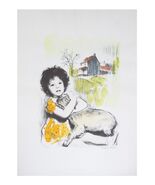 &quot;My Best Friend&quot; by David Shalev LE of 200 Hand-Colored Lithograph on Pa... - $353.38 CAD