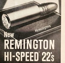 Remington High Speed 22 Kleanbore 1947 Advertisement Hunting Outdoors DW... - $19.99