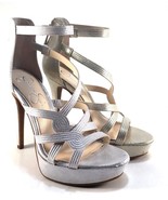 Jessica Simpson Bellanne Shimmer Strappy Stiletto Dress Sandal Choose Sz... - £37.80 GBP